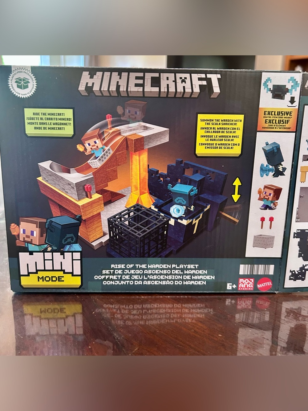 Minecraft Mini Mode Rise of the Warden Playset